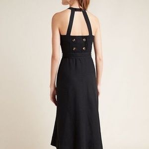 Black Greta Gingham Short Casual Dress - NWT XS